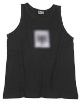 BW Bundeswehr Tank Top mit Adler, schwarz