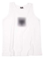 BW Bundeswehr Tank Top mit Adler, weiß