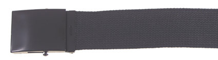 Belt, black with metal buckle, (4.5cm) 130cm