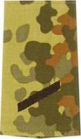 Rangschlaufen Gefreiter flecktarn/schwarz