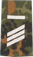 Rangschlaufen Hauptgefreiter UA flecktarn/weiß mit...