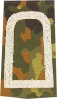 Rangschlaufen Stabsunteroffizier flecktarn/weiß mit...