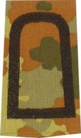 Rangschlaufen Stabsunteroffizier  flecktarn/schwarz