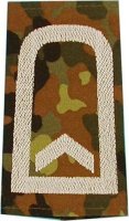 Rangschlaufen Feldwebel  flecktarn/weiß