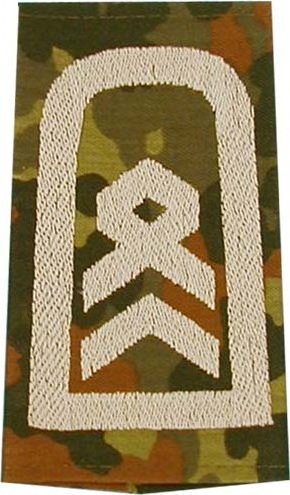 Rangschlaufen Stabsfeldwebel  flecktarn/weiß