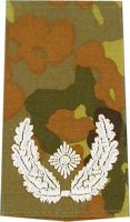 Rangschlaufen Major  flecktarn/weiß