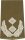Rangschlaufen Oberstleutnant oliv/weiß