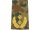 Rangschlaufen Generalmajor  flecktarn/gold