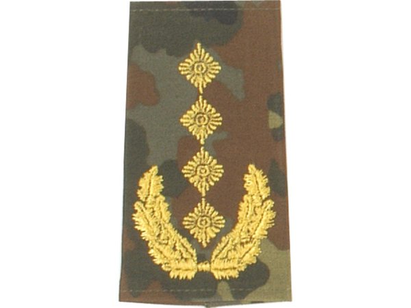 Rangschlaufen General flecktarn/gold