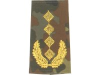 Rangschlaufen General flecktarn/gold