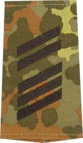 Rangschlaufen Oberstabsgefreiter  flecktarn/schwarz