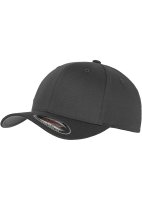 Cap flexfit, Wooly Combed, dunkelgrau