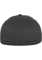 Cap flexfit, Wooly Combed, dunkelgrau