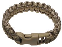 Paracord-Armband, sand - 2,3 cm breit