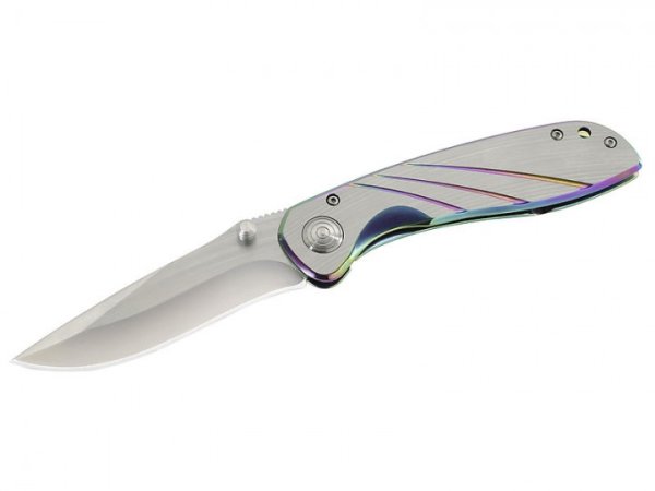 One-hand knife, stainless steel
