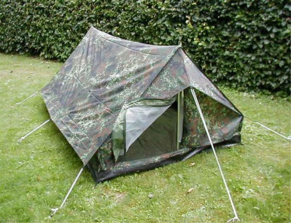 Tent, Minipack 2-man, german-camo