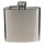 Hip flask, stainless steel, chrome matt, 170ml