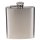 Hip flask, stainless steel, chrome matt, 225ml