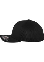 Cap flexfit, Tactel Mesh, schwarz