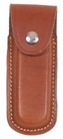 Messer-Etui,Leder, braun, 11cm