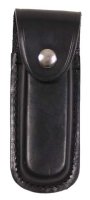 Messer-Etui,Leder, schwarz, 11 cm