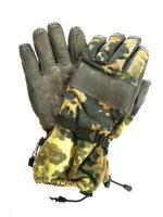 BW Bundeswehr Winterhandschuhe mit Lederbesatz,...