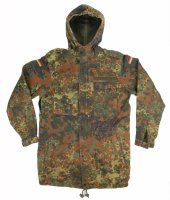 German Armed Forces Parka with lining german-camo - used,...