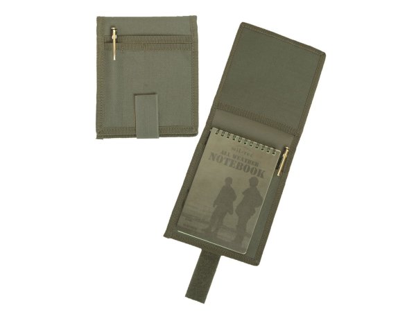 German Armed Forces report pad bag, olive