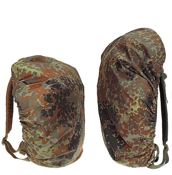 BW Bundeswehr Rucksackbezug, flecktarn ( bis 130 l )