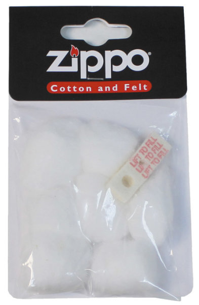 Zippo cotton wool and felt