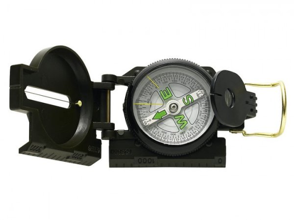 Kompass - Kunststoffgehäuse, dunkelgrün