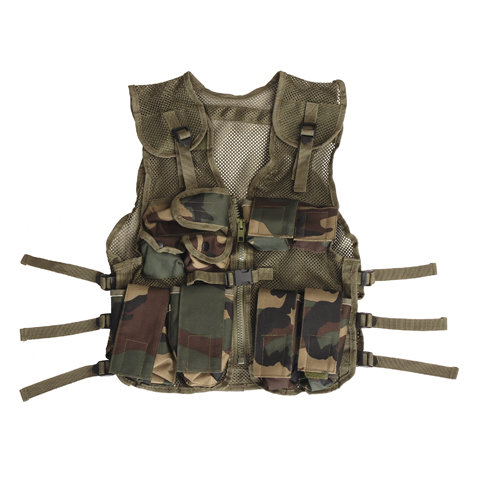 Kinderweste TACTICAL, woodland