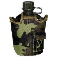US canteen, CZ camouflage, (w. cover) - 1 l