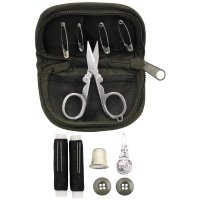 Sewing kit with bag, olive