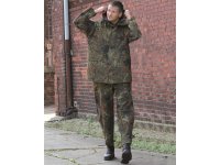 BW Bundeswehr Nässeschutzjacke NEU, flecktarn