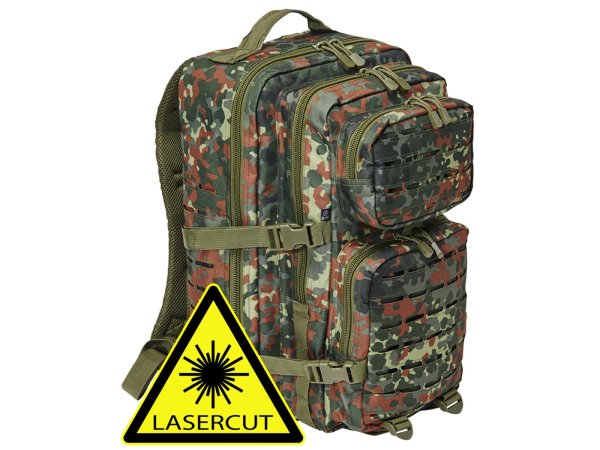 US Cooper LASERCUT large, flecktarn - 40L