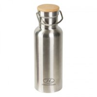 Camping bottle 500ml, stainless steel