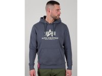 ALPHA INDUSTRIES Kapuzenpullover, Basic, dunkelgrau