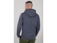 ALPHA INDUSTRIES Kapuzenpullover, Basic, dunkelgrau