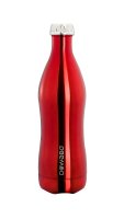 DOWABO Trinkflasche Metallic Collection, red -  500 ml