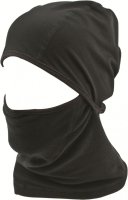 Fleece-Gesichtsmaske, schwarz