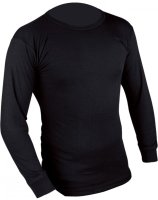 Thermo Shirt, langarm, schwarz