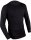 Thermo Shirt, langarm, schwarz