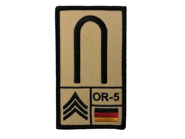 Rank Patch: Unteroffizier (sand)
