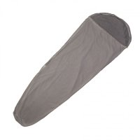 Mummy Sleeping Bag Liner, (hut sleeping bag) grey