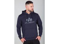 ALPHA INDUSTRIES Hooded sweater, basic, rep.blue