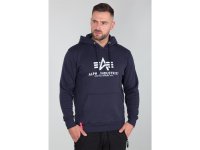 ALPHA INDUSTRIES Kapuzenpullover, Basic, rep.blue