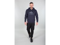 ALPHA INDUSTRIES Kapuzenpullover, Basic, rep.blue