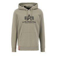 ALPHA INDUSTRIES Kapuzenpullover, Basic, oliv