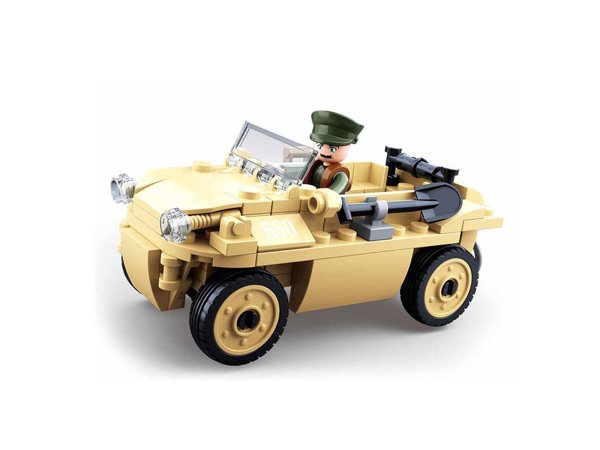 Sluban WWII German Amphibious Vehicle M38-B0690